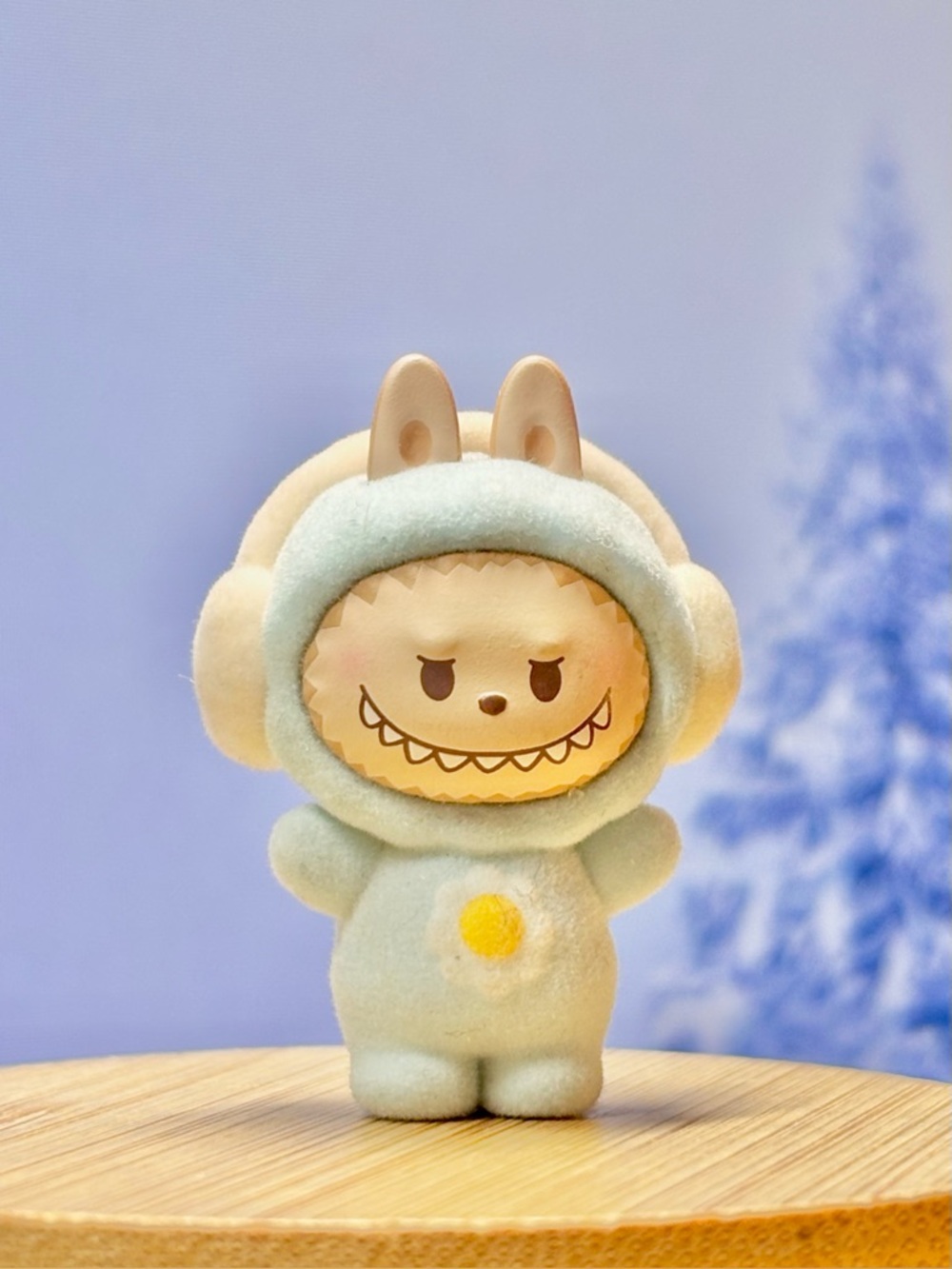 SECRET Labubu Fluffy and Cozy Pop Bean | Blind bag flocked mini figure POP MART